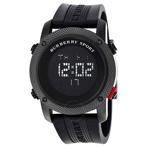 bu7704 burberry|Burberry Sport Black Digital Dial Black Rubber Men's Watch .